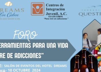 Fundación Questro en conjunto con el Centro de Integración Juvenil llevaran a cabo su tercer foro “Herramientas para una Vida Libre de Adicciones”