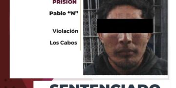 Dan 16 Años de Cárcel a Violador; Cometió el delito en un domicilio de la colonia Las Palmas en Cabo San Lucas