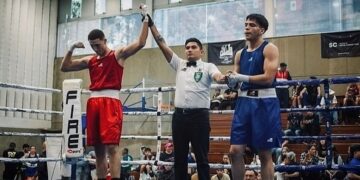 Boxeador Sudcaliforniano Emiliano Reducindo Gana  oro en Grand Prix y va a la Guerra en la Frontera