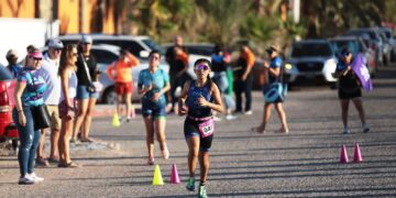 Compiten niñas y niños de Impulso en el Triatlón El Caimancito 2024