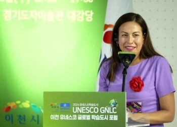 Destaca la participación de Milena Quiroga en el Foro Internacional de Ciudades del Aprendizaje