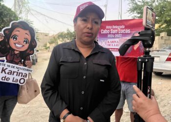 Karina de La O: “Señalan problemas, en recolección de la basura y derrames de agua negra; Estos temas tan sensibles, se pueden solucionar”