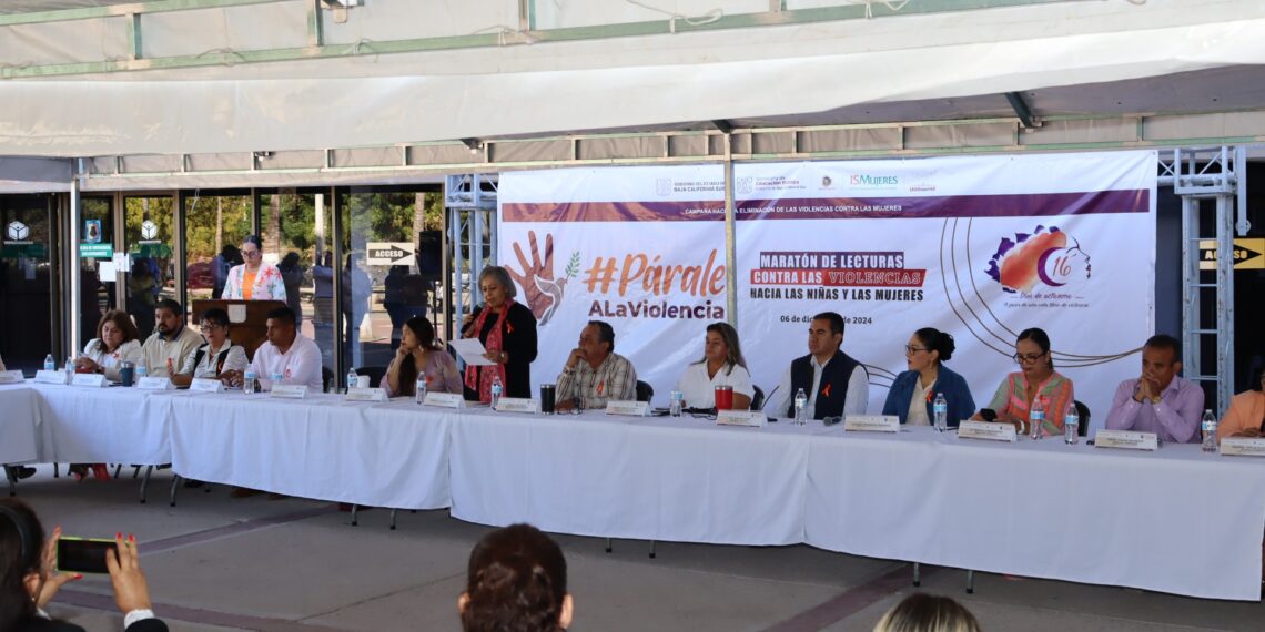 Realiza SEP Maratón de Lectura Contra la Violencia de Género