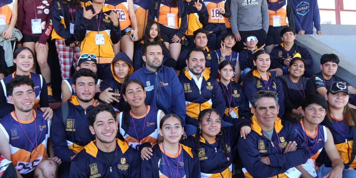 Respalda Christian Agúndez a atletas cabeños que participan en Nacionales Conade 2025, etapa estatal