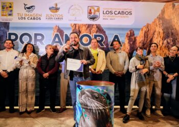 Pone en marcha alcalde Christian Agúndez primera etapa de iluminación del Centro de Cabo San Lucas