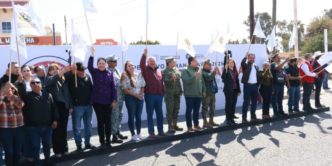 Da banderazo Víctor Castro al operativo de Semana Santa 2025 en Vizcaíno
