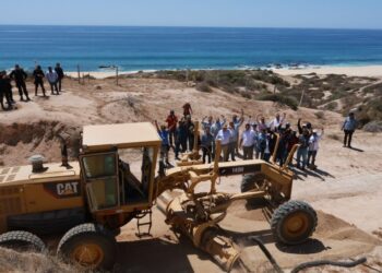 Encabeza Víctor Castro, la reapertura del camino San José del Cabo-Cabo Pulmo. “El patrimonio sudcaliforniano no se negocia”