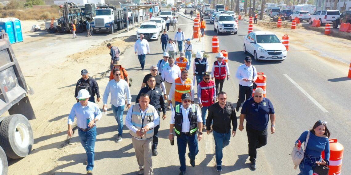 En obra de paso a desnivel, Supervisión permanente tratando de afectar lo menos posible a la ciudadanía: Christian Agúndez