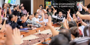 Sesiona Consejo Municipal de Protección Civil en Los Cabos