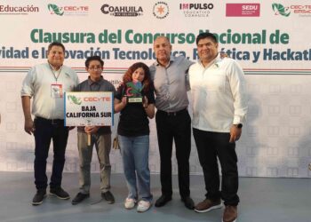 Ponen en Alto a Todos Santos y a BCS: Obtiene CECyTE segundo lugar nacional en creatividad e innovación tecnológica