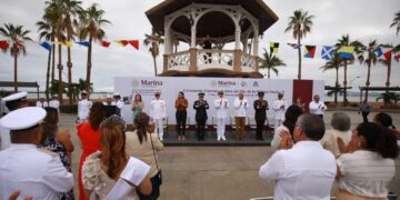 Gobernador VCC reconoce la aportación de la Marina Nacional con la seguridad y bienestar de los sudcalifornianos