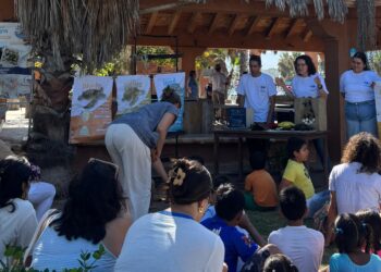 Comunidad de La Playa impulsa conservación marina con foros, gastronomía y actividades para la infancia