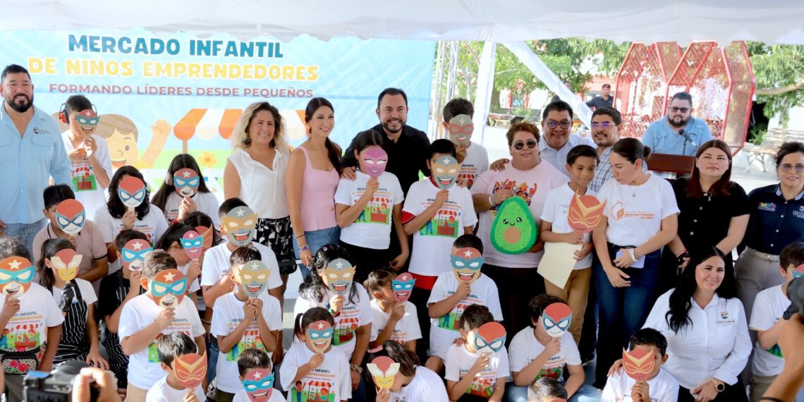 Se desarrolló con éxito el Primer Mercado Infantil: Jugar para aprender a emprender