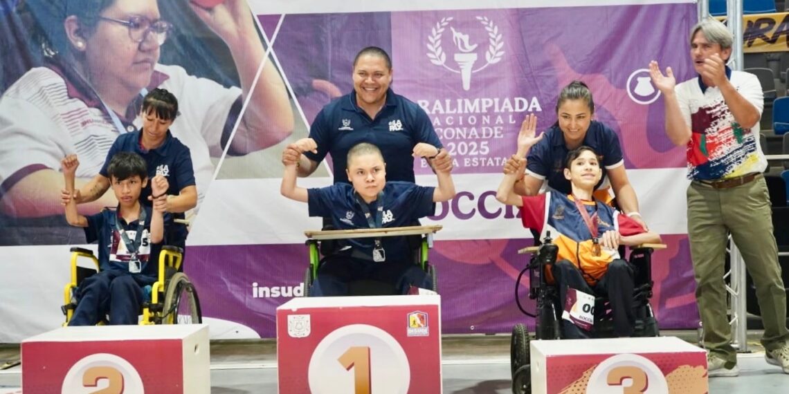 Finaliza la etapa estatal de Boccia rumbo a la Paralimpiada Nacional CONADE 2025