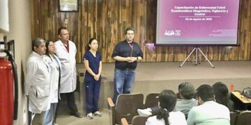 Mantiene Salud Estatal la capacitación médica sobre Sarampión