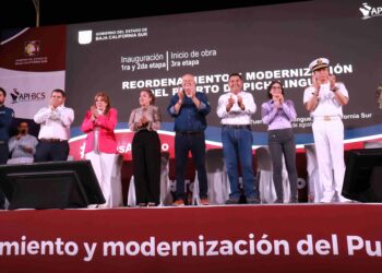 Inauguran primera y segunda etapa de modernización del Puerto de Pichilingue: un hecho histórico para el desarrollo económico de BCS
