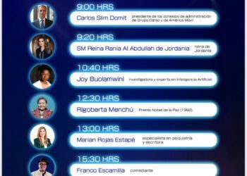 Rigoberta Menchu, Kevin Costner y Franco Escamilla en el próximo Foro Siglo XXI de Fundación Telmex – Telcel