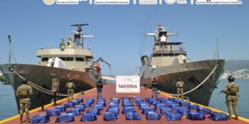 Incautan 1.6 toneladas de cocaína , en Costas del Estado de Guerrero