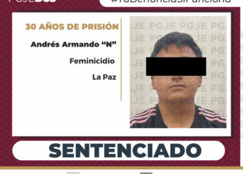 Le dan 30 años de Cárcel por Feminicidio; privó de  la vida a la víctima, con un objeto punzocortante