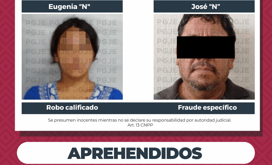 Detienen a Mujer en La Paz, por Robo Calificado; en Los Cabos, cae uno por Fraude