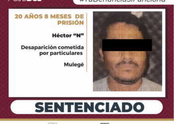 Hasta el 2045, saldrá de la cárcel; Secuestró y asesinó a una persona en Mulege: lo Sepultó, en una fosa clandestina