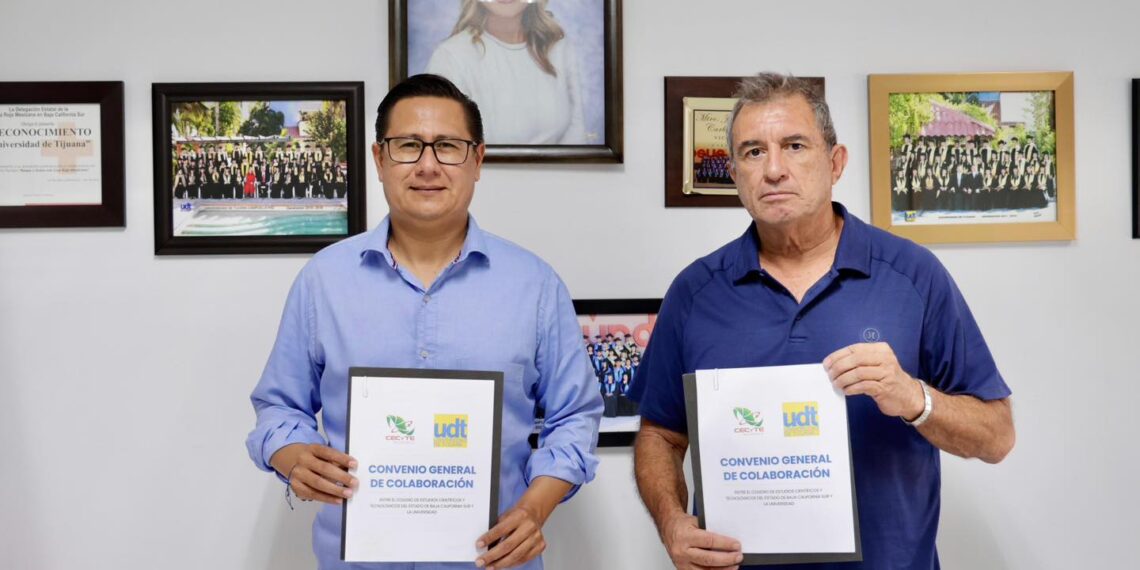 CECyTE BCS firma convenios con universidades locales en beneficio de la profesionalización