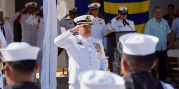 El Sector Naval de Cabo San Lucas realiza Ceremonia de  Entrega – Recepción del Mando de Armas