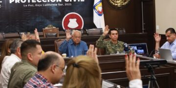 Permanece atento el Consejo Estatal de Protección Civil de BCS al comportamiento de “Priscilla”