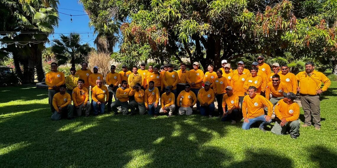 Fortalecen capacidades de manejo de incendios forestales en el Oasis de San José del Cabo con curso organizado por Puerto Los Cabos