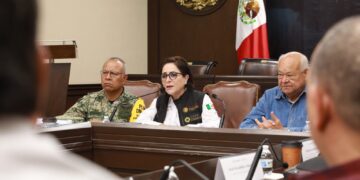 “Priscilla “continúa su trayectoria paralela a la península de BCS; gobernador Víctor Castro exhorta a la población a mantener la precaución