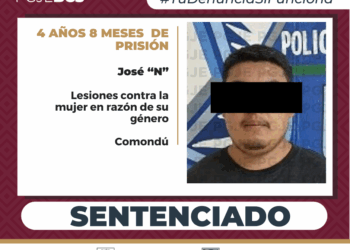 Por Darle Salvaje Golpiza a su expareja, fue Sentenciado a 4 Años de Cárcel