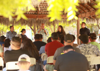 Gobernador VCC realiza visita de trabajo a La Ventana y El Sargento para atender al sector pesquero