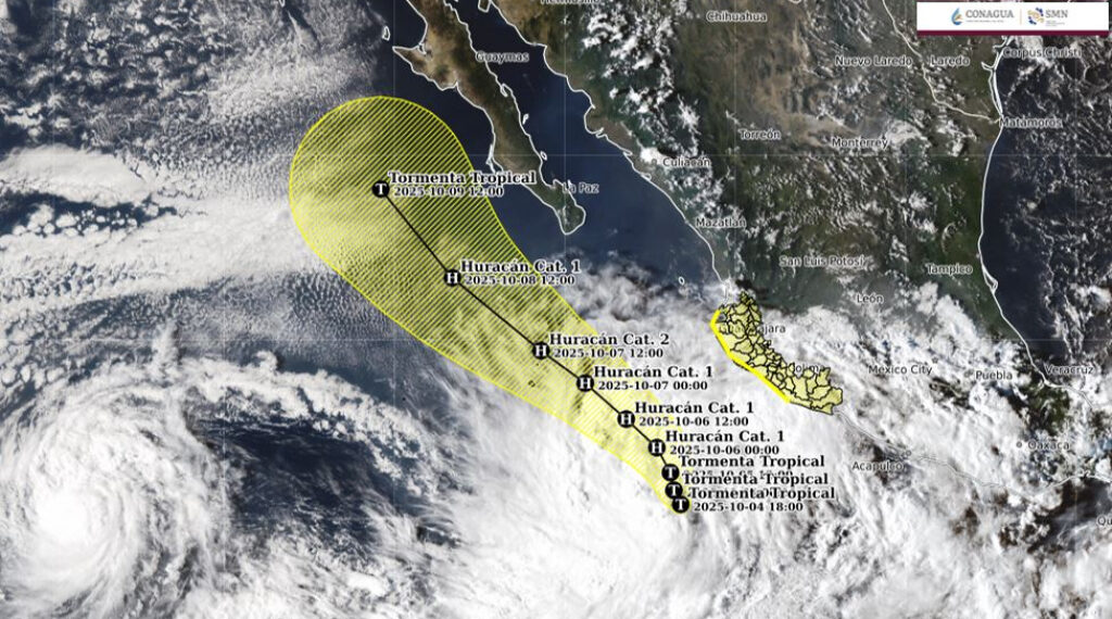 “Vigilan” en Cabo San Lucas a la Tormenta Tropical “Priscila”; Esperan cierre de puerto la noche del Domingo