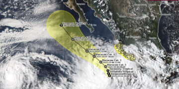 “Vigilan” en Cabo San Lucas a la Tormenta Tropical “Priscila”; Esperan cierre de puerto la noche del Domingo