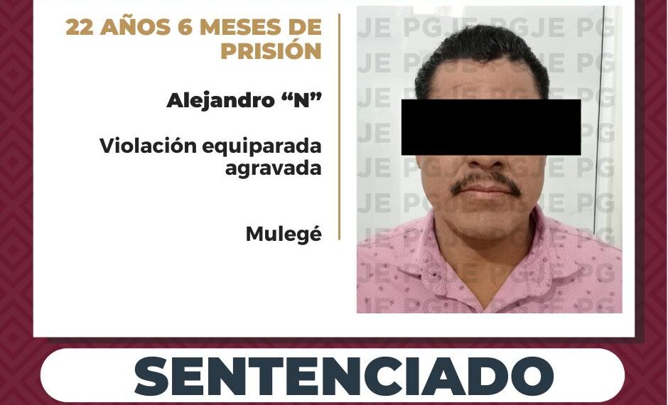 Dan 22 Años de Cárcel al “ Monstruo” de Mulegé; Abuso de una Niña de 5 Años de Edad