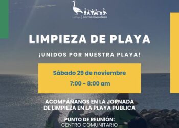 Invitan a jornada de limpieza de playa este 29 de noviembre