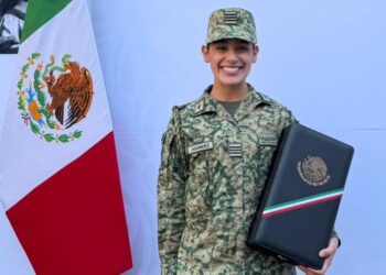 Orgullo de BCS: Medallista Olímpica Gaby Agúndez Recibe Ascenso Militar