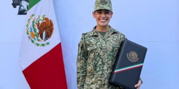Orgullo de BCS: Medallista Olímpica Gaby Agúndez Recibe Ascenso Militar
