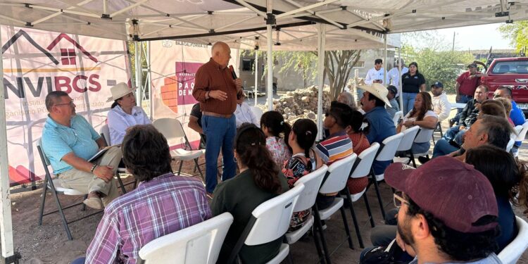 Entrega VMCC acciones de vivienda y fortalece al sector agrícola de Mulegé