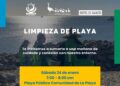 Jornada comunitaria de limpieza de playa