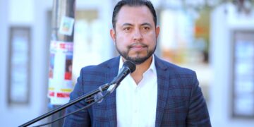 Construcción de la Glorieta de las Mujeres Libres de BCS registra avance del 72%