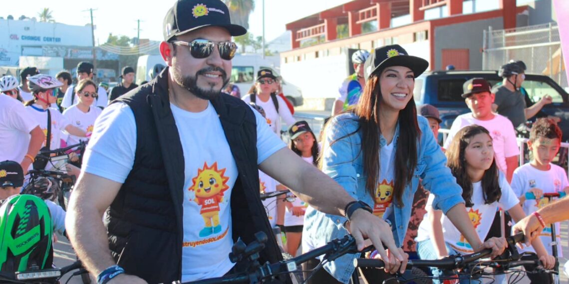 Con rodada ciclista y actividades recreativas, Gobierno Municipal y DIF Los Cabos celebran el Día de la Familia