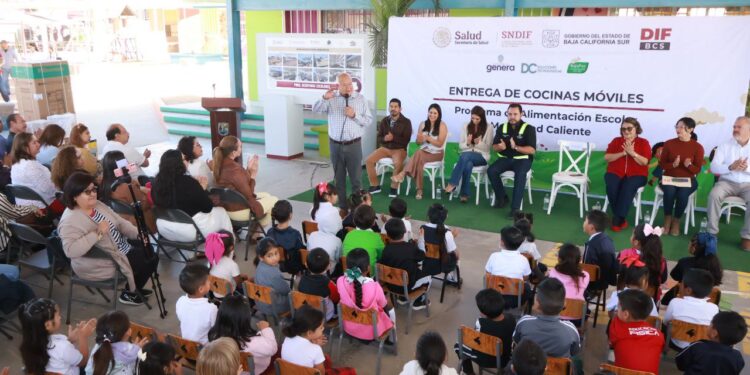Gobierno BCS y SEDIF inauguran desayunadores en Cabo San Lucas; más de mil niños tendrán alimentación nutritiva