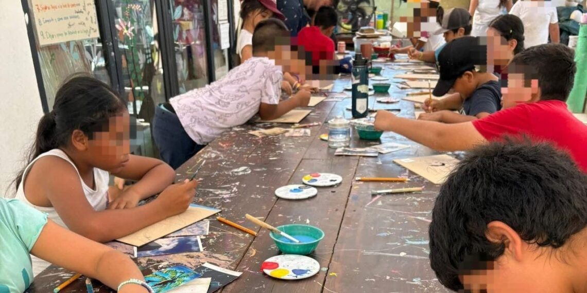 Furia Puerto Los Cabos Presenta una Obra Creada por Niñas y Niños del Centro Comunitario La Playa